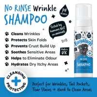 Bugalugs Faltenpflege Trockenshampoo für Hunde...