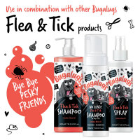 Bugalugs Hunde Katzen Floh und Zecken Trockenshampoo ohne Wasser 200ml