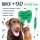 Bugalugs Double-Ended Zahnbürste für Hunde & Katzen – Dual-Head Dental Care Brush