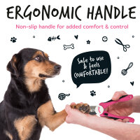 Bugalugs Haustier Profi Krallenschneider und Feile Hunde Katzen Kleintiere