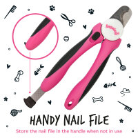 Bugalugs Haustier Profi Krallenschneider und Feile Hunde Katzen Kleintiere