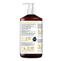 Bugalugs Leinsamenöl – 100 % pflanzliches Omega 3-6-9 Ergänzungsöl für Hunde & Katzen