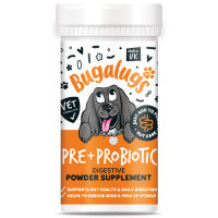 Bugalugs Pre- & Probiotic Verdauungshilfe 80 g – Immuncharge für Hunde