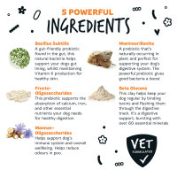 Bugalugs Pre- & Probiotic Verdauungshilfe 80 g – Immuncharge für Hunde