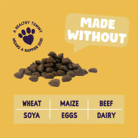 Burgess Sensitive Adult Hundefutter Truthahn – Alleinfuttermittel ab 12 Monaten 2KG