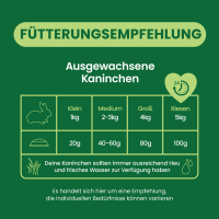 Burgess Excel Adult Hase Nuggets Minze Adult – Hochwertiges Alleinfuttermittel