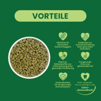 Burgess Excel Adult Hase Nuggets Minze Adult – Hochwertiges Alleinfuttermittel