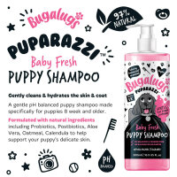 Bugalugs Puparazzi™ Baby Fresh für Welpen mildes Shampoo - Aloe Vera & Hafer