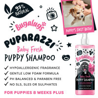 Bugalugs Puparazzi™ Baby Fresh für Welpen mildes Shampoo - Aloe Vera & Hafer