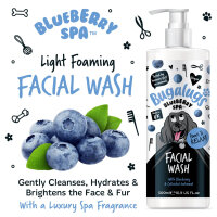 Bugalugs Blueberry Facial Wash für Hunde sanfte Gesichtsreinigung Blaubeer-Extrakt