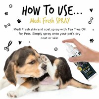 Bugalugs Medi Fresh Spray für Hunde & Katzen – Frischespray zur Fellpflege & Geruchsentfernung