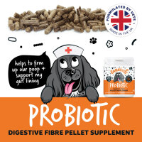 Bugalugs Probiotic Pellets für Hunde – Gesunde Verdauung & Darmflora 500g