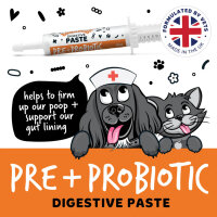 Bugalugs Pre & Probiotic Paste für Hunde & Katzen 30ml für die Verdauung