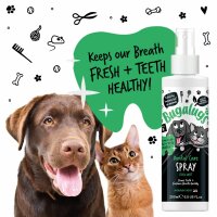 Bugalugs Antibakterielles Zahnpflege Spray für Hunde...
