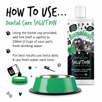 Bugalugs Zahnpflege Lösung 250 ml für Hunde & Katzen – Trinkwasser-Zusatz für Zahnpflege & frischen Atem