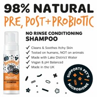 Bugalugs Probiotisches Trockenshampoo für Katzen 200...