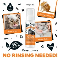 Bugalugs Probiotisches Trockenshampoo für Katzen 200 ml – Reinigung ohne Ausspülen