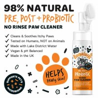 Bugalugs Pfotenreiniger für Katzen 200 ml – No-Rinse Reinigungsschaum für saubere Pfoten