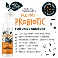 Bugalugs Pfotenreiniger für Katzen 200 ml – No-Rinse Reinigungsschaum für saubere Pfoten