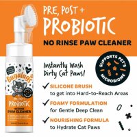 Bugalugs Pfotenreiniger für Katzen 200 ml – No-Rinse Reinigungsschaum für saubere Pfoten
