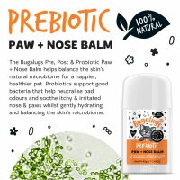 Bugalugs Pfoten- & Nasenbalsam für Katzen 50 g – Pflegender Schutzbalsam für trockene Haut