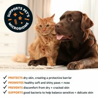 Bugalugs Pfoten- & Nasenbalsam für Katzen 50 g – Pflegender Schutzbalsam für trockene Haut