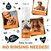 Bugalugs Probiotisches No-Rinse Hundeshampoo 200 ml – Reinigung ohne Ausspülen für Fell & Haut
