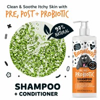 Bugalugs Probiotisches Hundeshampoo 250 ml – Pflegendes Shampoo für Fell & Haut