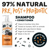 Bugalugs Probiotisches Katzenshampoo 250 ml – Pflegendes Shampoo für Fell & Haut
