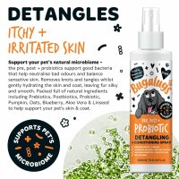 Bugalugs Entfilzungs- & Fellspray für Hunde 200 ml – Pflegendes Detangling Spray gegen Knoten