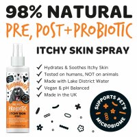 Bugalugs Juckreiz Spray für Hunde 200 ml – Beruhigende Hautpflege für empfindliche Haut
