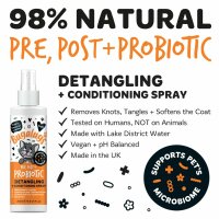 Bugalugs Entfilzungs- & Fellspray für Katzen 200 ml – Pflegendes Detangling Spray gegen Knoten