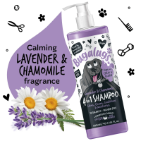 Bugalugs Hundeshampoo 4in1 Lavendel & Kamille 500ml