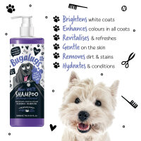 Bugalugs Hundeshampoo Maxi White 500 ml