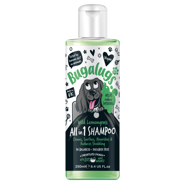 Bugalugs Hundeshampoo Wild Lemongrass 250 ml