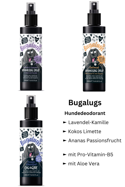 Bugalugs Hunde Parfüm-Deo verschiedene Düfte 200ml