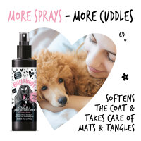 Bugalugs 2-in-1 Entwirr- und Leave-in Conditioner Spray mit Himbeere & Zitrone