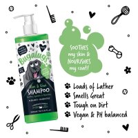 Bugalugs Aloe & Kiwi Hundeshampoo - Lang anhaltende Frische und Pflege
