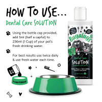 Bugalugs Dental Care Solution – Wasserzusatz für Hunde und Katzen, 250 ml