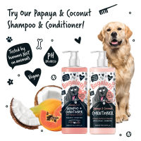 Bugalugs Papaya & Kokosnuss Hunde-Conditioner 500ml Fellpflege