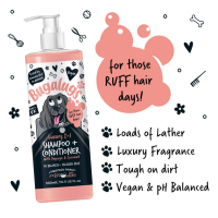 Bugalugs 2 in 1 Hundeshampoo + Conditioner - Papaya &...