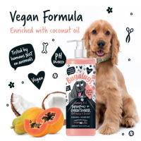 Bugalugs 2 in 1 Hundeshampoo + Conditioner - Papaya & Kokosnuss